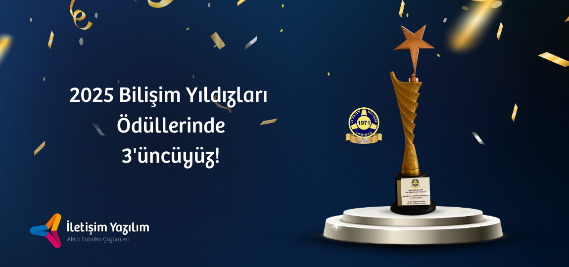 2025  Bilişim Yıldızları Ödüllerinde 3'üncüyüz!