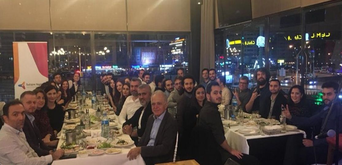 İletişim Yazılım Ekibi Yılbaşı Etkinliğinde.