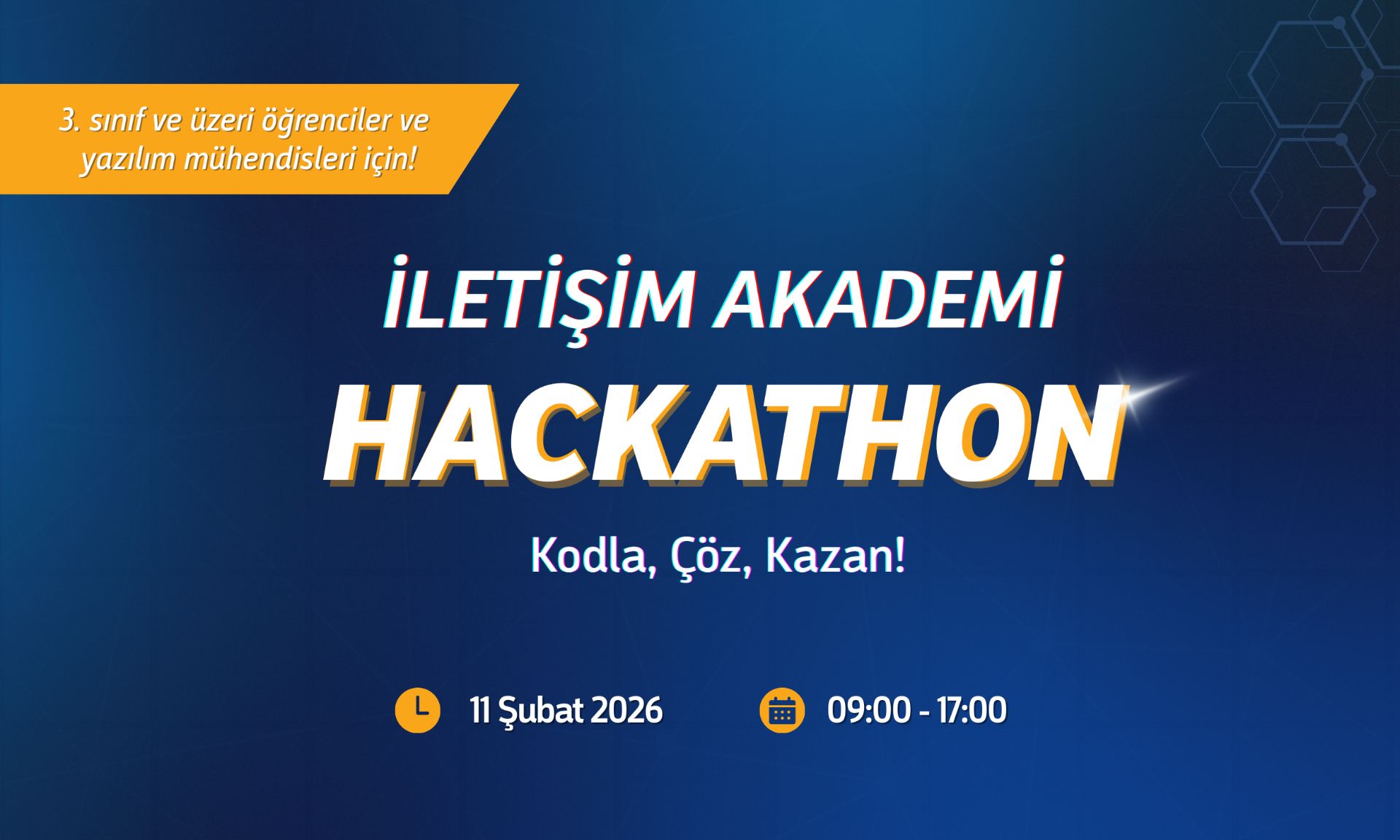 İletişim Akademi Hackathon (Gerçekleşti)