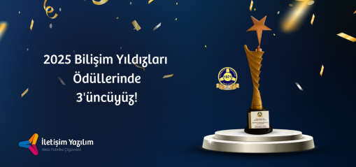 2025  Bilişim Yıldızları Ödüllerinde 3'üncüyüz!